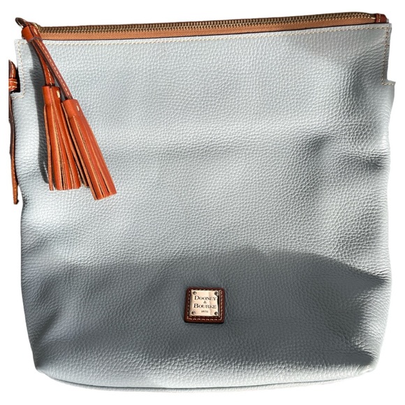 Dooney Bourke Pebbled Leather Bag - Picture 5 of 14